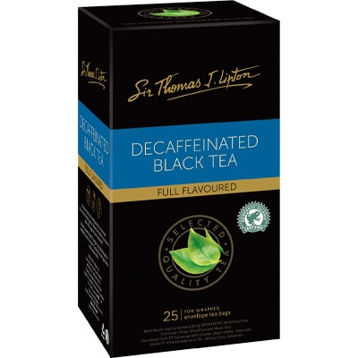 Lipton Decaffeinated Stl 25x2g - Sir Thomas Lipton, varian teh kualitas premium dari Merk teh no 1 didunia, Lipton
